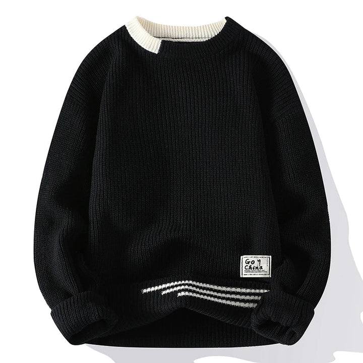 Bennett Two-Tone Knit