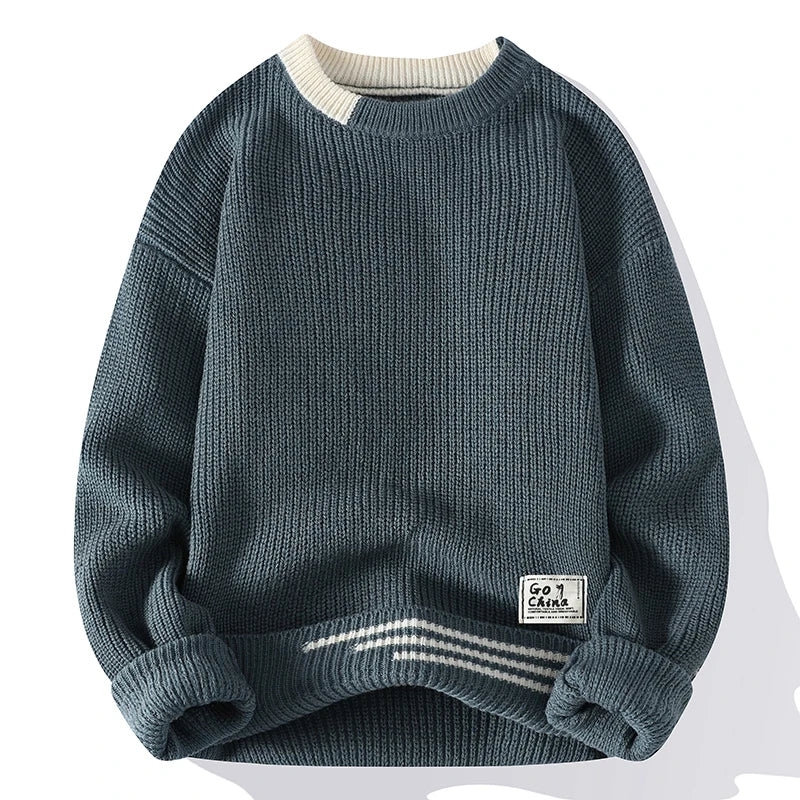 Bennett Two-Tone Knit