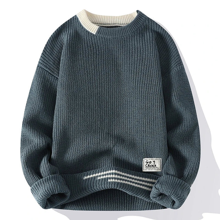 Bennett Two-Tone Knit