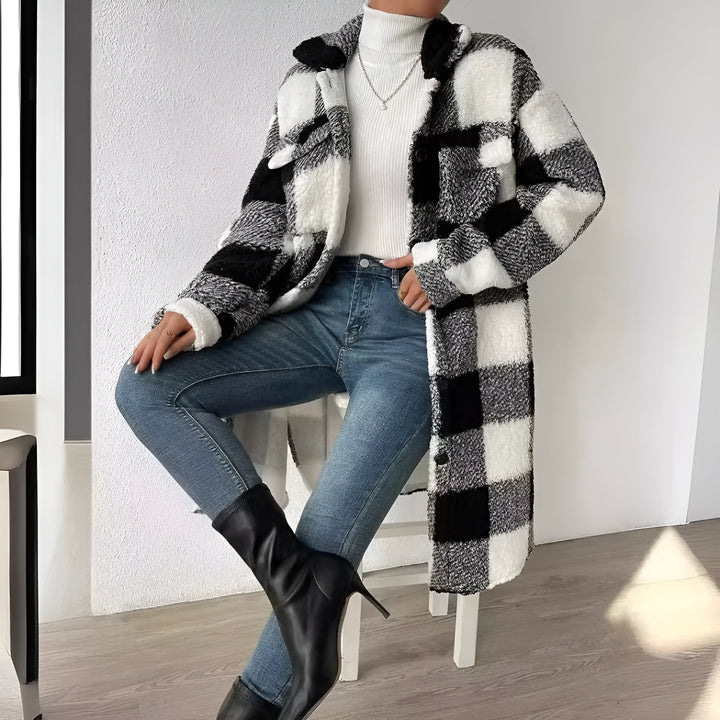 The Marlow Plaid Coat