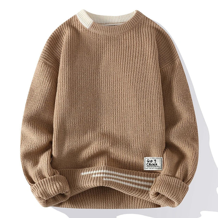 Bennett Two-Tone Knit